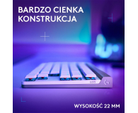 Logitech OUTLET - G515 TKL Lightspeed biały - 1480211 - zdjęcie 9